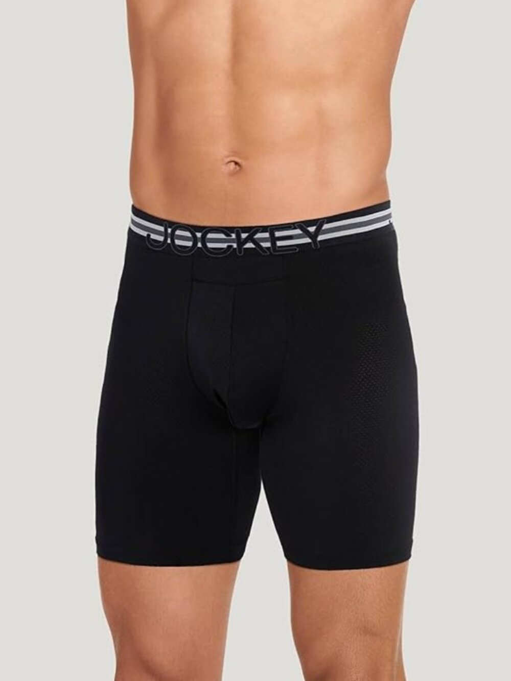 Jockey Sport® Stability Pouch Microfiber 9" Long Leg Boxer Brief